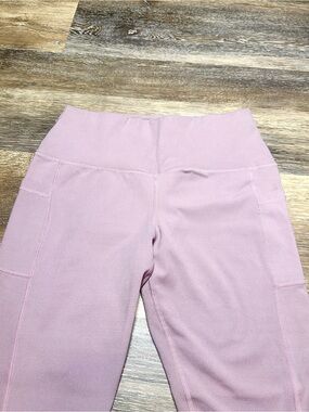 Dusty Mauve High Waisted Pocket Leggings – Size Large